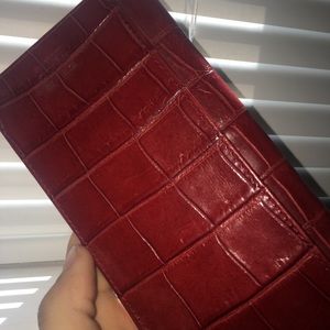 Red alligator wallet!